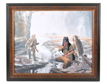 Jacob Pfeiffer Brothers to the Wolf Painting