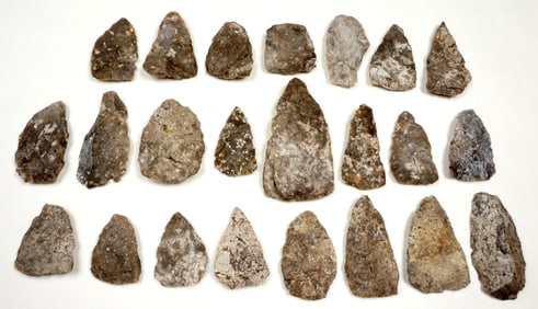 Cache of Central Florida Knife Preforms