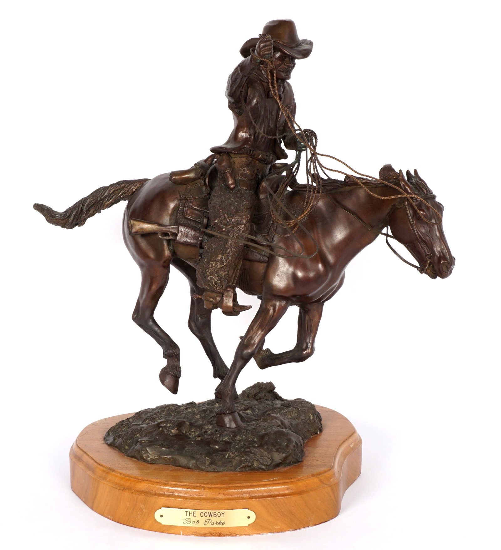 Bob Parks The Cowboy Bronze (1 of 7)