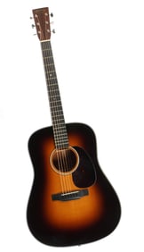 2015 Martin D-18 Sunburst Acoustic Guitar