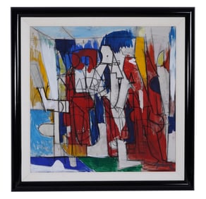 MoMA Exhibited Robert Goodnough "Columbus" 1962