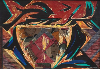 Helen Elizabeth Phillips Mixed Media Collage