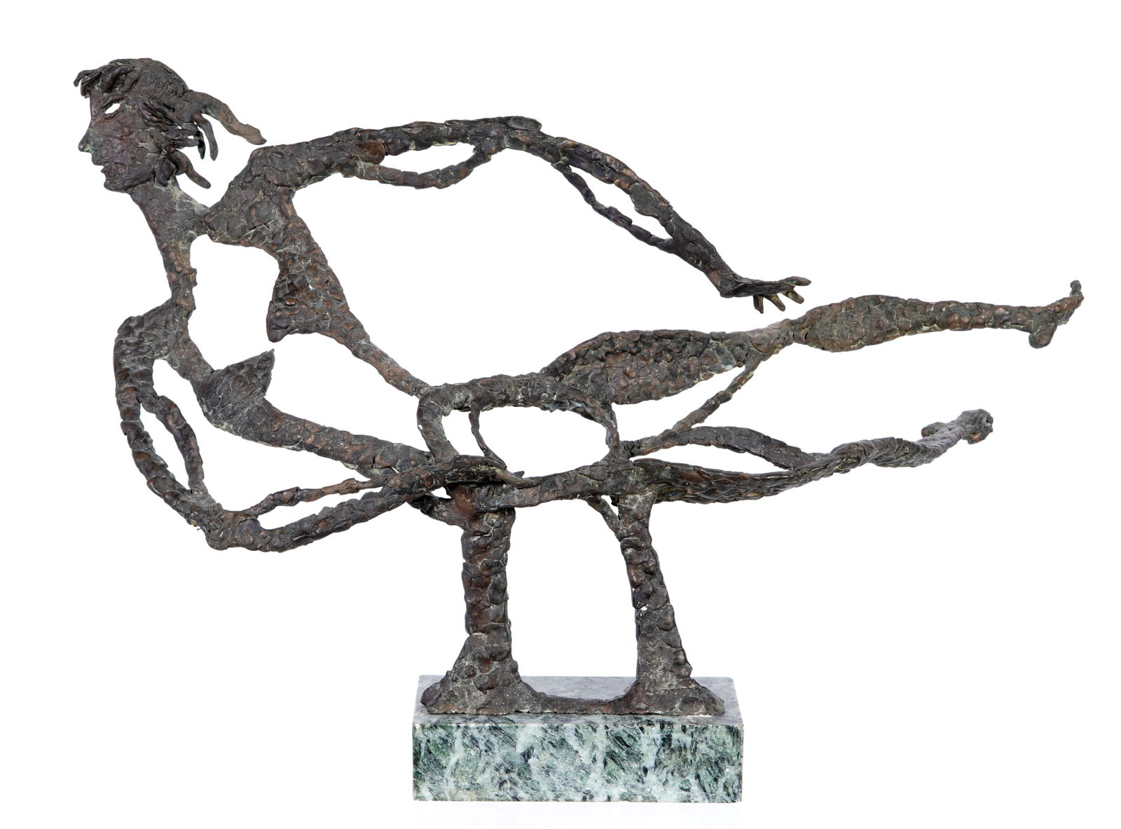 manner Giacometti Bronze Abstract Woman Sculpture (1 of 7)