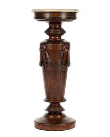 Victorian Herter Brothers Style Carved Pedestal