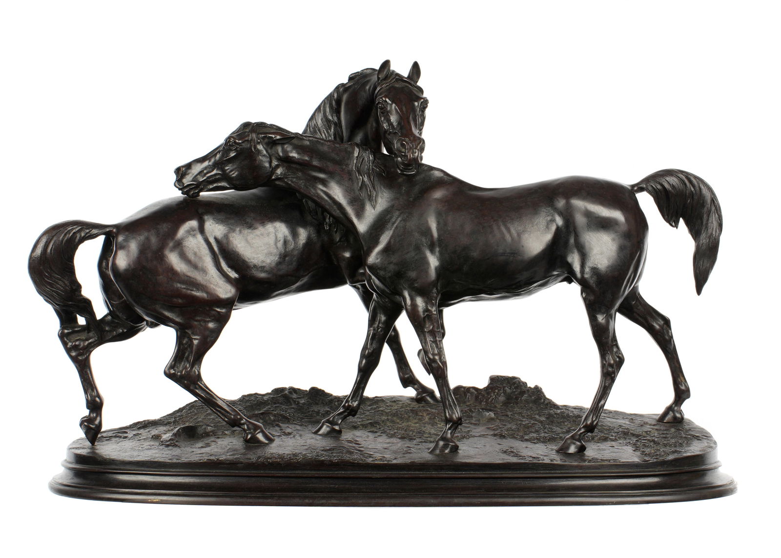 after PJ Mene Bronze Horse and Foal Figural Group (1 of 7)