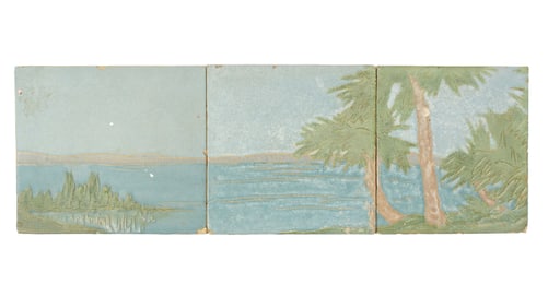 Three Large Rookwood Architectural Faience Tiles