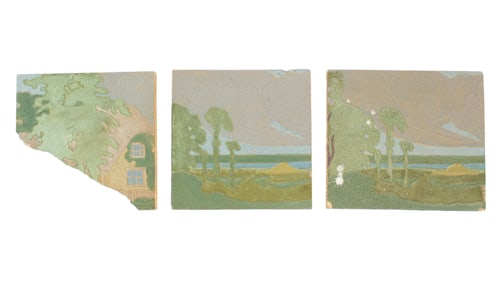 Three Large Rookwood Architectural Faience Tiles