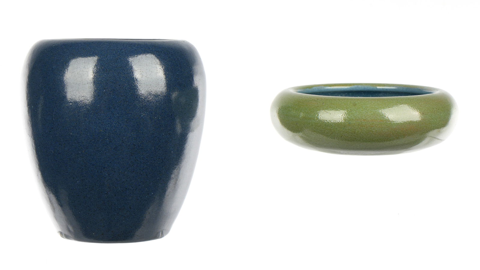 Saturday Evening Girls Art Pottery Vase and Bowl (1 of 6)