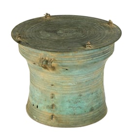 Bronze Burmese / Tibetan Karen Rain Drum