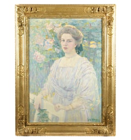 Julie Wolfthorn Portrait of Eliz Danzinger, Latvia