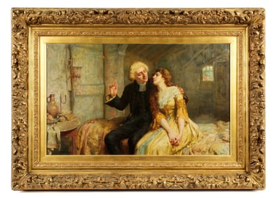 William Breakspeare Vicar of Wakefield Painting