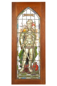 St. George Leaded and Stained Glass Church Window J. W. Knowles & Sons