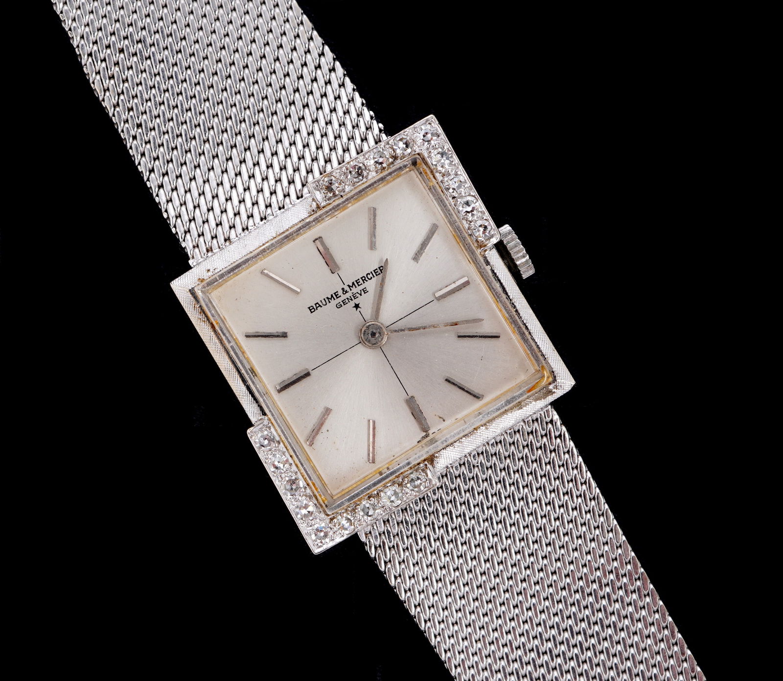 Ladies Baume & Mercier 14k Gold and Diamond Watch (1 of 6)