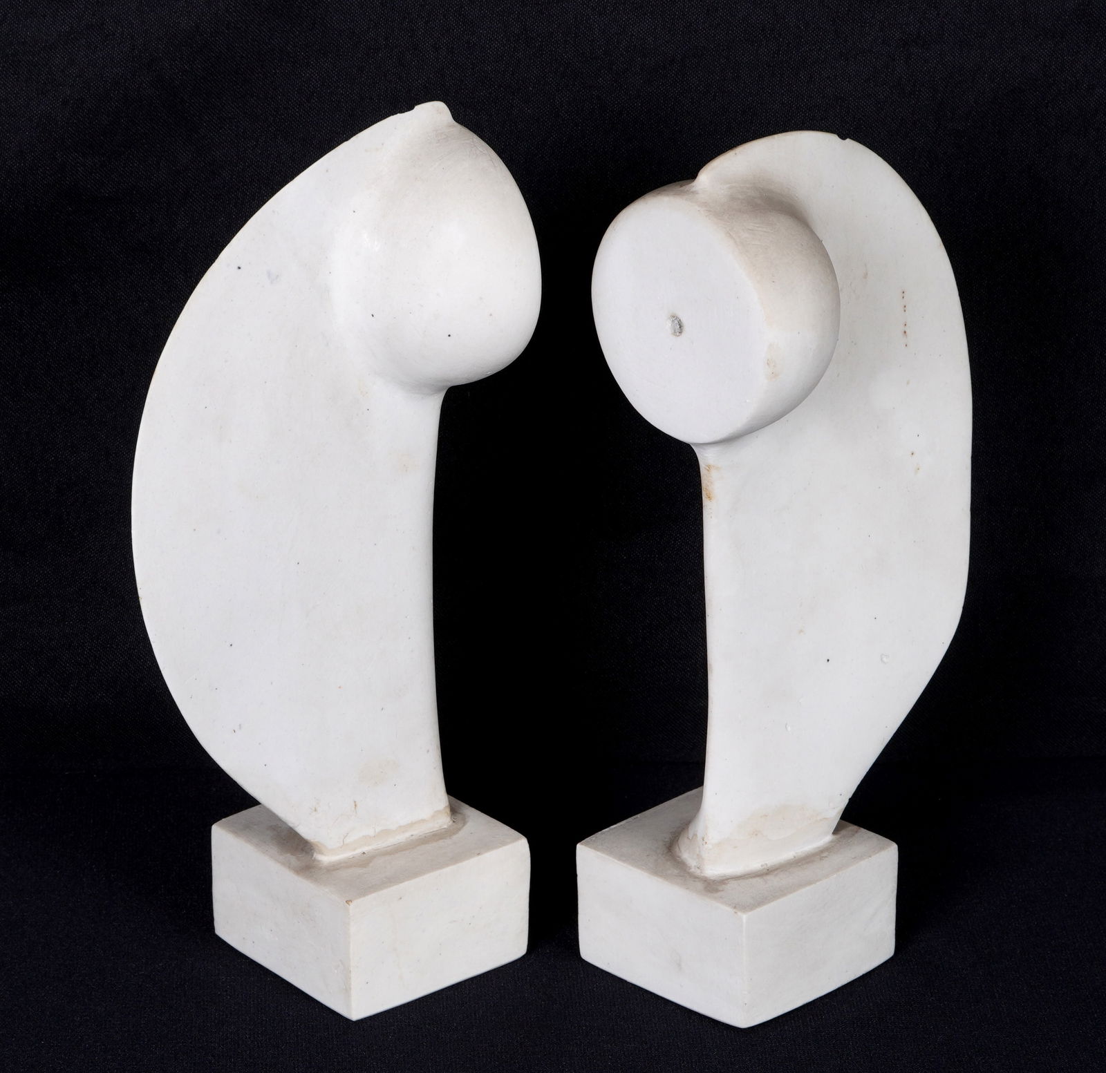 Pair Ruth Duckworth Abstract Ceramic Sculptures (1 of 12)