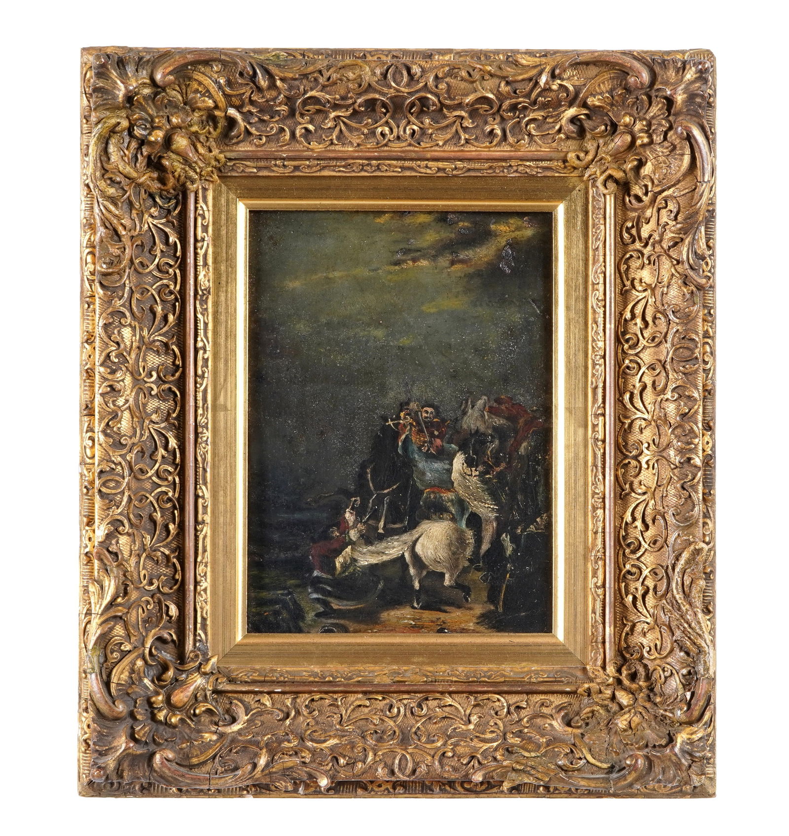 School Theodore Gericault Robbers on Path Painting (1 of 6)