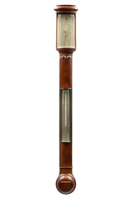 Casartelli Liverpool Mahogany Stick Barometer