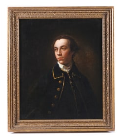 manner Sir Joshua Reynolds Military Man Portrait