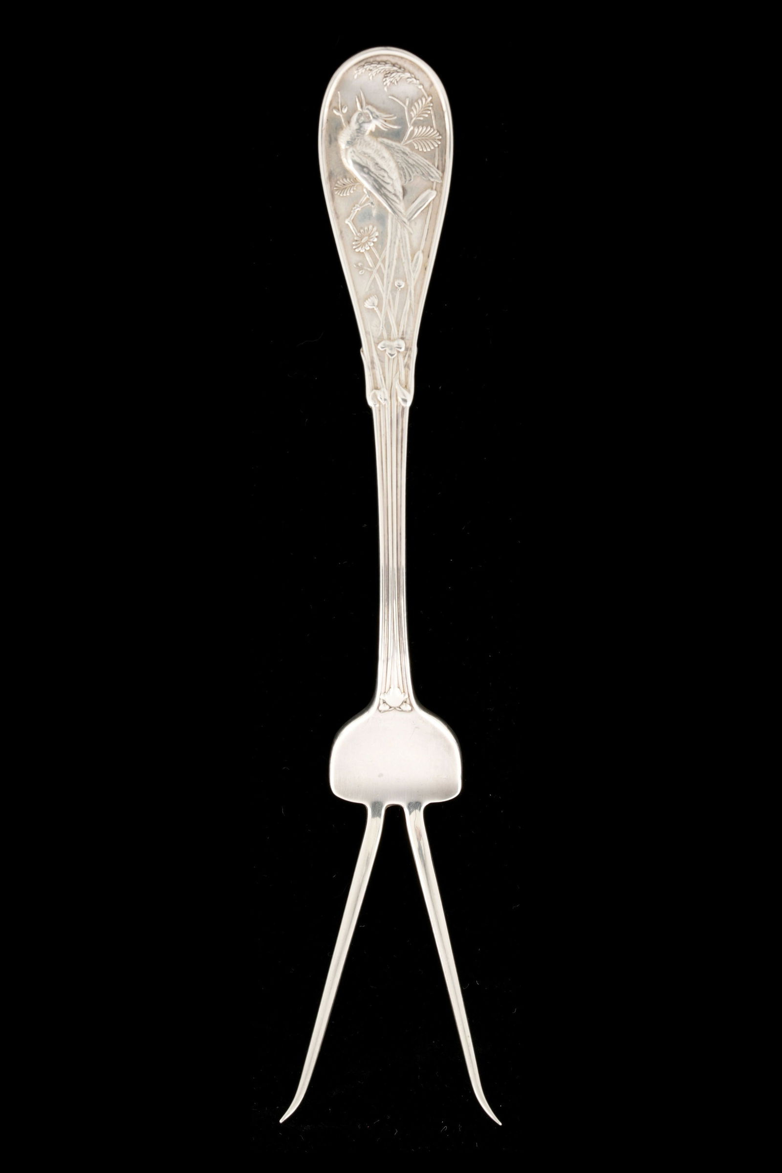 Rare Tiffany Japanese Sterling Baked Potato Fork (1 of 6)