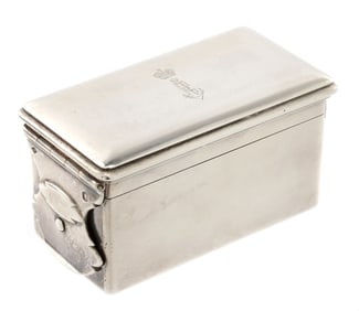 The French Silver Table Snuff Box of Russian Grand Duke Kirill Vladimirovich