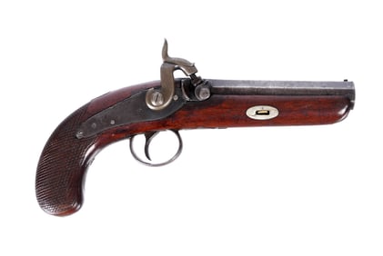 19th Century English Winchester Percussion Pistol