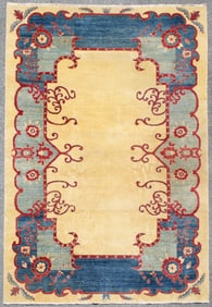 Large Pakastani Peshwar Carpet Rug