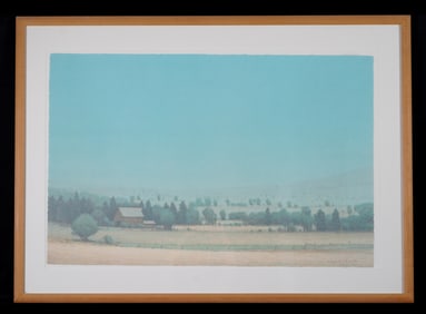 Russell Chatham Paradise Valley August Lithograph