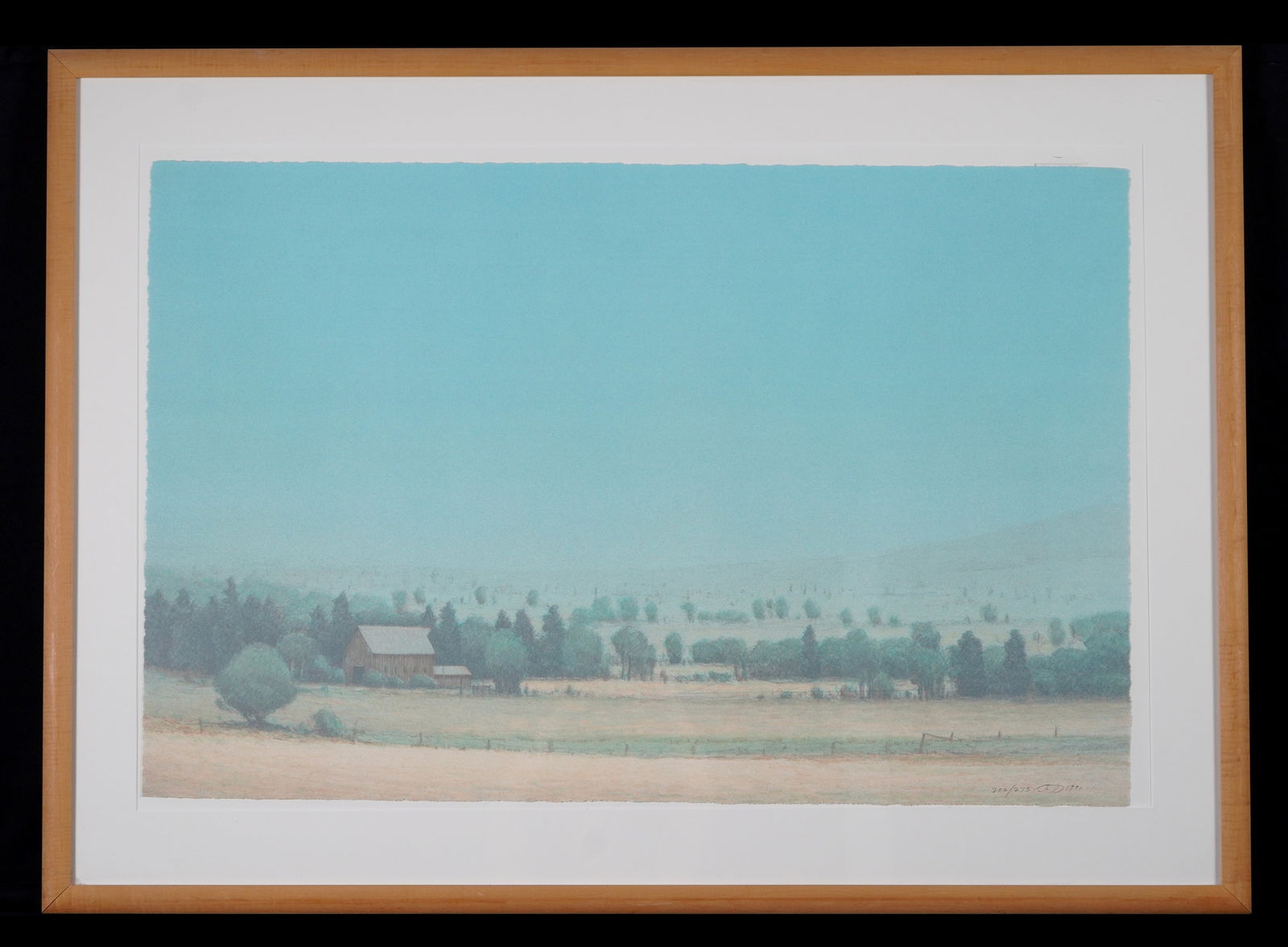 Russell Chatham Paradise Valley August Lithograph (1 of 5)