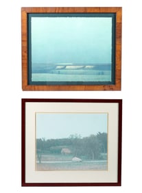 Two Russell Chatham Landscape Lithographs