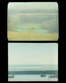 Two Large Russell Chatham Landscape Lithographs