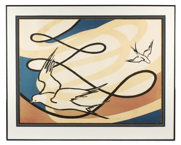 Alexander Calder Birds in Flight Lithograph