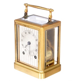 Ornate Dial Paul Garnier French Carriage Clock