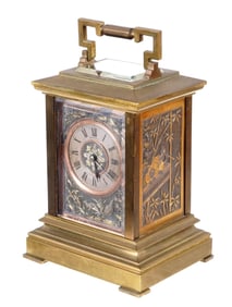 Emanuel Portsea Ornate Repeater Carriage Clock
