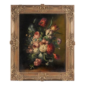 Cornelis Vrolyk Still Life of Flowers