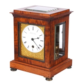 Wideham & Adams English Fusee Mantle Clock