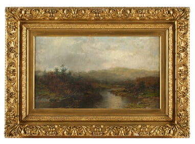 George McCord Hudson River School Landscape