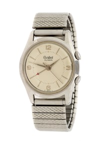 Vintage Gallet Alarm Manual Wrist Watch