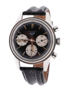 Vintage Heuer Autavia Chronograph Wrist Watch