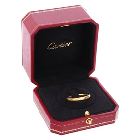 Cartier 22K Yellow Gold Men's Wedding Band Ring