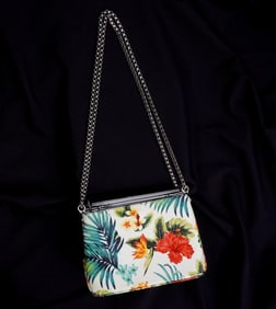 Christian Louboutin Tropical Spiked Shoulder Bag
