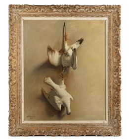 Georges Rohner Nature Morte Birds Still Life