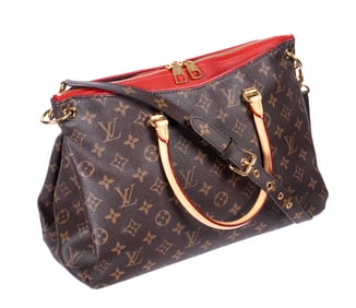 Louis Vuitton Pallas Monogram Tote / Shoulder Bag
