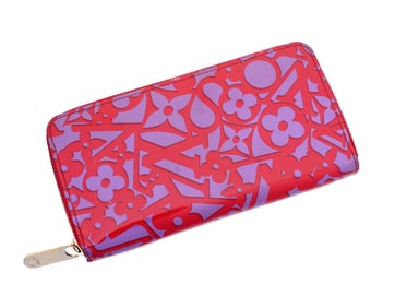 Louis Vuitton Indian Rose Vernis Zippy Wallet