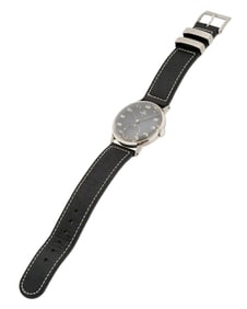 Vintage Omega Black Dial Manual Wrist Watch