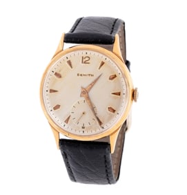 Vintage Zenith Manual Gold Wrist Watch