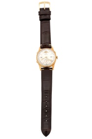 Kelbert 14k Gold Moonphase Manual Wrist Watch