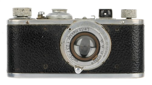 1930 Leica I Chrome Camera Hektor 2.5/50mm Lens