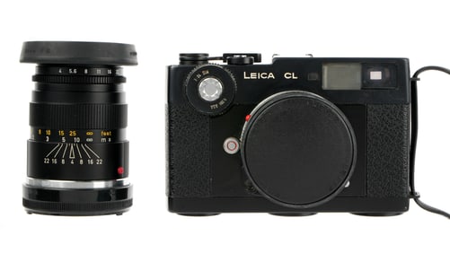 1973/74 Leica CL Rangefinder Camera with 2 Lenses
