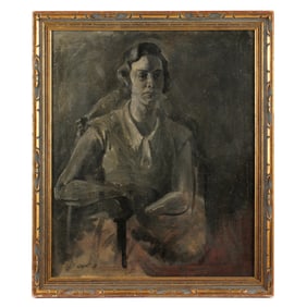 Ruth Gikow Monochrome Portrait of a Woman