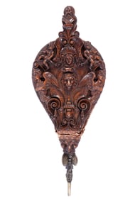 Renaissance Revival Carved Fireplace Bellows
