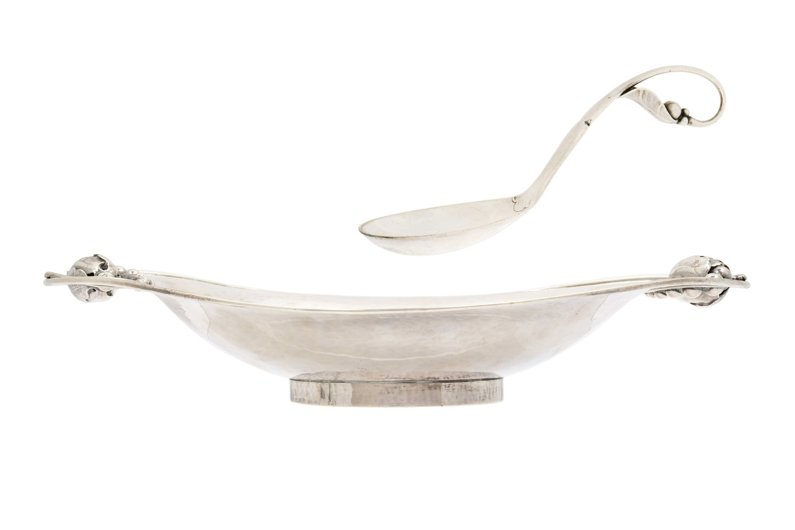 Georg Jensen Blossom Handled Bowl & other Spoon